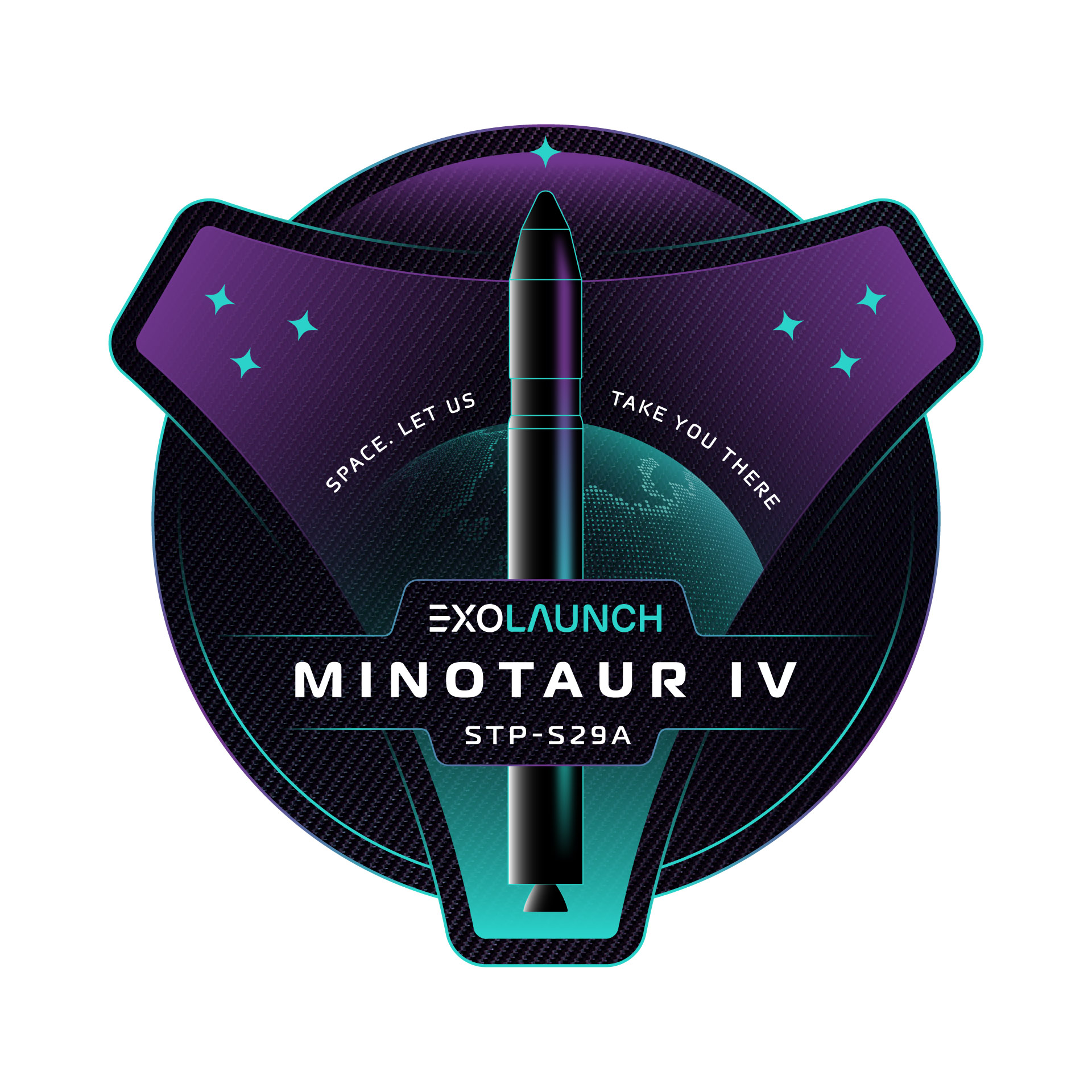 Exolaunch's forty fifth mission patch